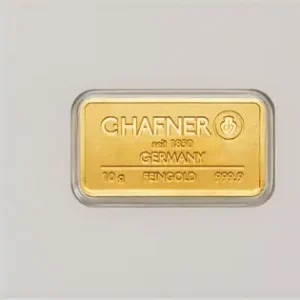 10 G Goldbarren C.Hafner