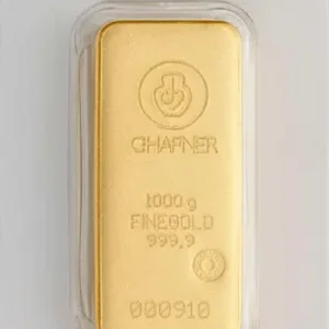 1 KG Feingold Goldbarren C.Hafner
